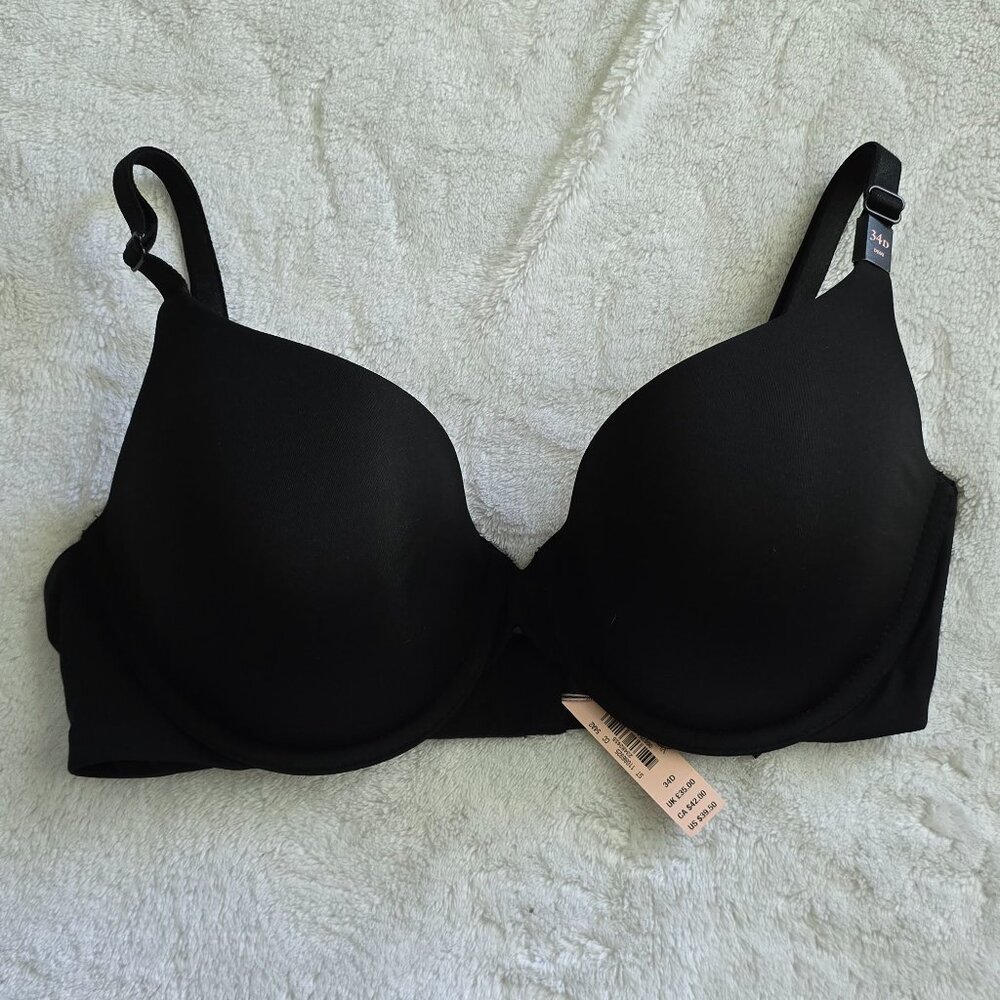 NWT Victoria's Secret Black Uplift Demi 34D